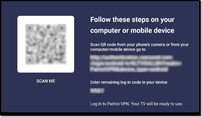 Go to the web address or scan the QR code