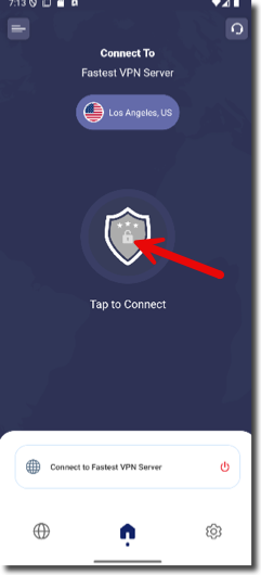 Click on the center shield to continue